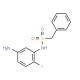 N-(5-amino-2-fluorophenyl)-1-phenylmethanesulfonamide - chemical structure image