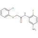 N-(5-Amino-2-fluorophenyl)-2-(2-chlorophenoxy)-acetamide - chemical structure image
