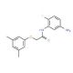 N-(5-Amino-2-fluorophenyl)-2-(3,5-dimethylphenoxy)acetamide - chemical structure image