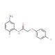 N-(5-Amino-2-fluorophenyl)-2-(4-chlorophenoxy)-acetamide - chemical structure image
