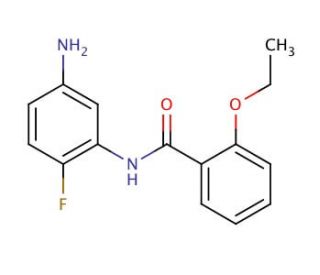 N-(5-Amino-2-fluorophenyl)-2-ethoxybenzamide - chemical structure image