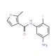 N-(5-amino-2-fluorophenyl)-2-methyl-3-furamide - chemical structure image