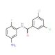 N-(5-Amino-2-fluorophenyl)-3,5-dichlorobenzamide - chemical structure image