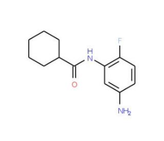 N-(5-Amino-2-fluorophenyl)cyclohexanecarboxamide - chemical structure image
