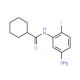 N-(5-Amino-2-fluorophenyl)cyclohexanecarboxamide - chemical structure image