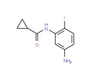 N-(5-Amino-2-fluorophenyl)cyclopropanecarboxamide - chemical structure image