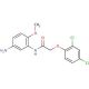 N-(5-Amino-2-methoxyphenyl)-2-(2,4-dichlorophenoxy)acetamide - chemical structure image