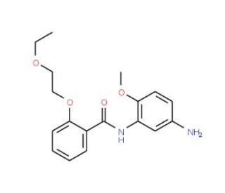 N-(5-Amino-2-methoxyphenyl)-2-(2-ethoxyethoxy)-benzamide - chemical structure image