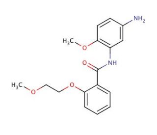 N-(5-Amino-2-methoxyphenyl)-2-(2-methoxyethoxy)-benzamide - chemical structure image