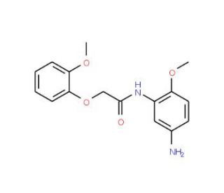 N-(5-Amino-2-methoxyphenyl)-2-(2-methoxyphenoxy)-acetamide - chemical structure image