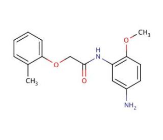 N-(5-Amino-2-methoxyphenyl)-2-(2-methylphenoxy)-acetamide - chemical structure image