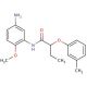 N-(5-Amino-2-methoxyphenyl)-2-(3-methylphenoxy)-butanamide - chemical structure image