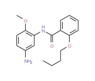 N-(5-Amino-2-methoxyphenyl)-2-butoxybenzamide - chemical structure image