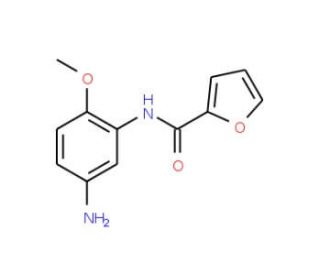 N-(5-Amino-2-methoxyphenyl)-2-furamide (CAS 402599-21-7) - chemical structure image