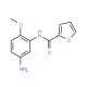 N-(5-Amino-2-methoxyphenyl)-2-furamide (CAS 402599-21-7) - chemical structure image
