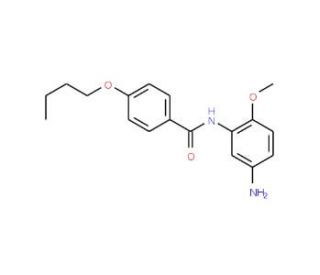 N-(5-Amino-2-methoxyphenyl)-4-butoxybenzamide - chemical structure image