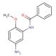 N-(5-Amino-2-methoxyphenyl)benzamide (CAS 119-88-0) - chemical structure image
