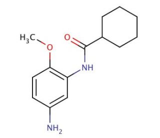N-(5-Amino-2-methoxyphenyl)cyclohexanecarboxamide - chemical structure image