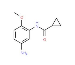 N-(5-Amino-2-methoxyphenyl)cyclopropanecarboxamide - chemical structure image