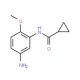 N-(5-Amino-2-methoxyphenyl)cyclopropanecarboxamide - chemical structure image