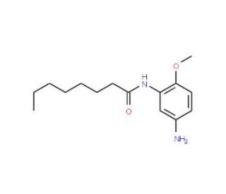 N-(5-Amino-2-methoxyphenyl)octanamide - chemical structure image