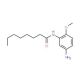 N-(5-Amino-2-methoxyphenyl)octanamide - chemical structure image