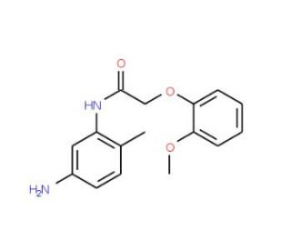 N-(5-Amino-2-methylphenyl)-2-(2-methoxyphenoxy)-acetamide - chemical structure image