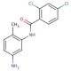 N-(5-Amino-2-methylphenyl)-2,4-dichlorobenzamide - chemical structure image