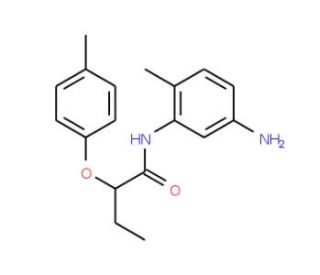 N-(5-Amino-2-methylphenyl)-2-(4-methylphenoxy)-butanamide - chemical structure image