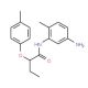 N-(5-Amino-2-methylphenyl)-2-(4-methylphenoxy)-butanamide - chemical structure image