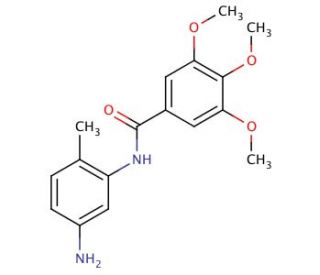 N-(5-Amino-2-methylphenyl)-3,4,5-trimethoxybenzamide - chemical structure image
