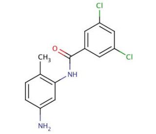 N-(5-Amino-2-methylphenyl)-3,5-dichlorobenzamide - chemical structure image