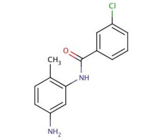 N-(5-Amino-2-methylphenyl)-3-chlorobenzamide - chemical structure image
