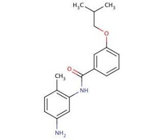 N-(5-Amino-2-methylphenyl)-3-isobutoxybenzamide - chemical structure image