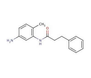 N-(5-Amino-2-methylphenyl)-3-phenylpropanamide - chemical structure image
