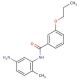 N-(5-Amino-2-methylphenyl)-3-propoxybenzamide - chemical structure image