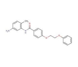 N-(5-Amino-2-methylphenyl)-4-(2-phenoxyethoxy)-benzamide - chemical structure image