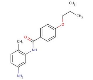 N-(5-Amino-2-methylphenyl)-4-isobutoxybenzamide - chemical structure image