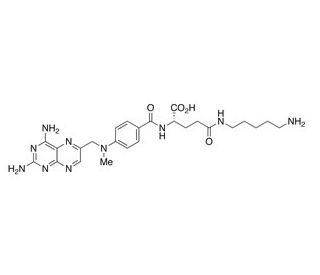 N-(5-Aminopentyl) Methotrexate Amide (CAS 136672-64-5) - chemical structure image