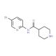 N-(5-bromopyridin-2-yl)piperidine-4-carboxamide - chemical structure image