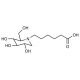 N-5-Carboxypentyl-1-deoxynojirimycin (CAS 79206-51-2) - chemical structure image