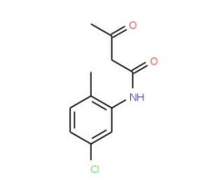 N-(5-Chloro-2-methyl-phenyl)-3-oxo-butyramide (CAS 25233-50-5) - chemical structure image