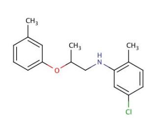 N-(5-Chloro-2-methylphenyl)-N-[2-(3-methyl-phenoxy)propyl]amine - chemical structure image