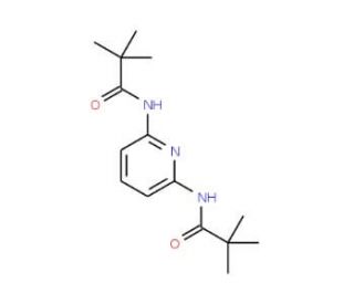 N-[6-(2,2-Dimethyl-propionylamino)-pyridin-2-yl]-2,2-dimethyl-propionamide (CAS 101630-94-8) - chemical structure image