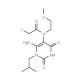 N-(6-Amino-1-isobutyl-2,4-dioxo-1,2,3,4-tetrahydro-pyrimidin-5-yl)-2-chloro-N-(2-methoxy-ethyl)-acetamide - chemical structur