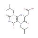 N-(6-Amino-1-isobutyl-2,4-dioxo-1,2,3,4-tetrahydro-pyrimidin-5-yl)-N-isobutyl-succinamic acid - chemical structure image