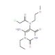 N-(6-amino-2,4-dioxo-1-propyl-1,2,3,4-tetrahydropyrimidin-5-yl)-2-chloro-N-(2-methoxyethyl)acetamide - chemical structure ima