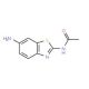N-(6-Aminobenzothiazol-2-yl)acetamide (CAS 533-41-5) - chemical structure image