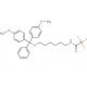 N-[6-[Bis(4-methoxyphenyl)phenylmethoxy]hexyl]-2,2,2-trifluoro-acetamide - chemical structure image