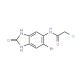N-(6-bromo-2-oxo-2,3-dihydro-1H-benzimidazol-5-yl)-2-chloroacetamide - chemical structure image